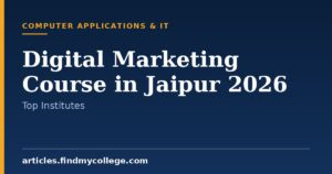 Digital Marketing Course in Jaipur 2026: Best Institutes & Fees