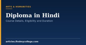 Diploma in Hindi: Course Overview, Syllabus and Career Scope