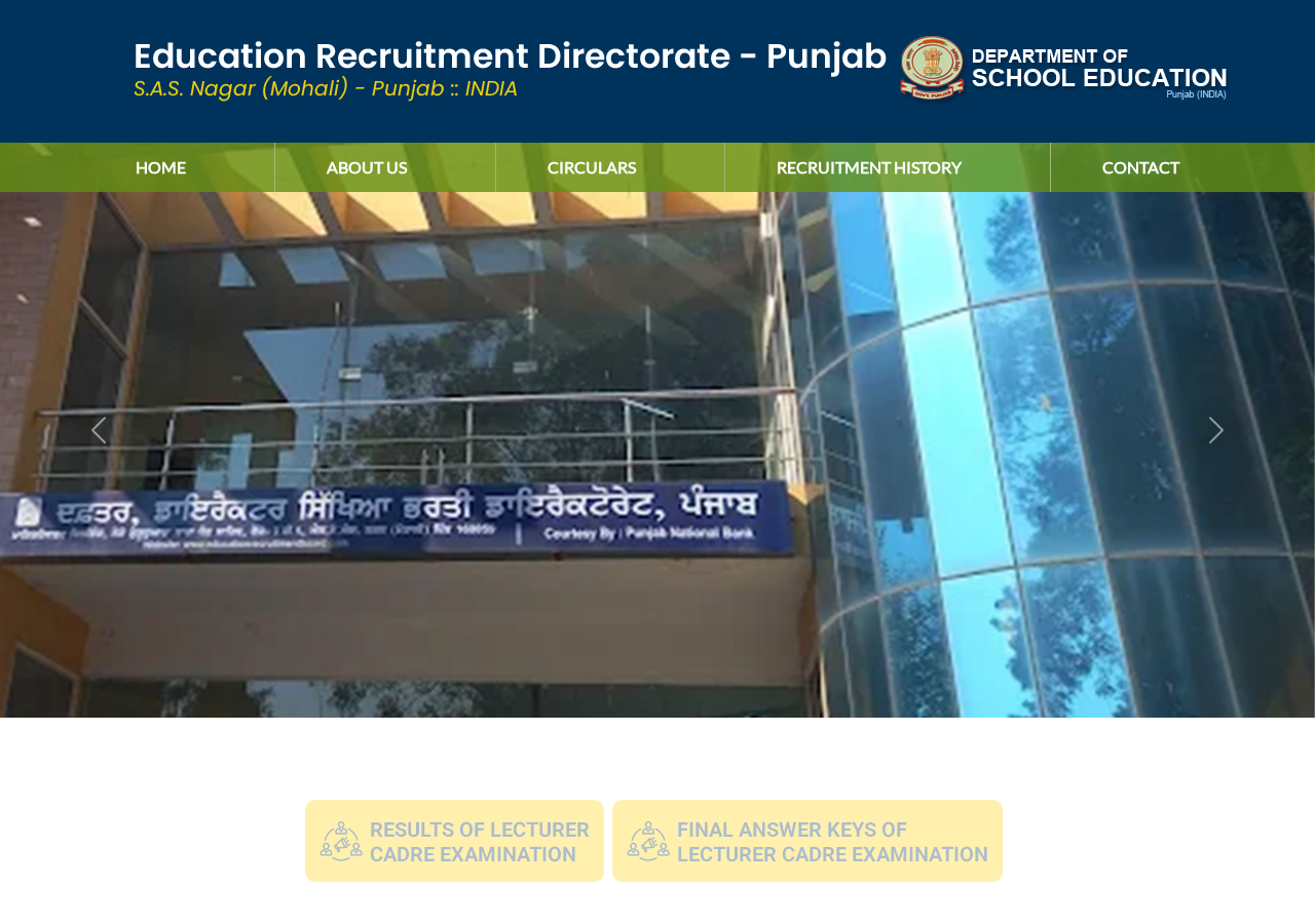erd.punjab.gov.in homepage