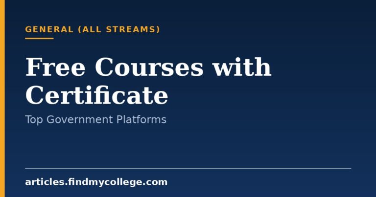 Free Online Courses with Certificate: Platforms and Subjects