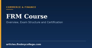 FRM Course: Overview, Exam Structure and Certification Details