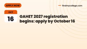 GAHET 2027 registration begins: apply by October 16