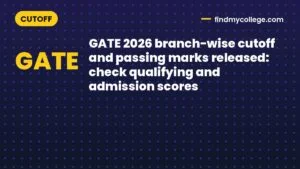 GATE 2026 branch-wise cutoff and passing marks released: check qualifying and admission scores