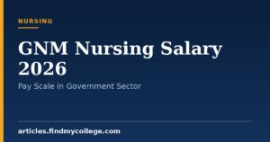 GNM Nursing Salary 2026: State-Wise Pay Scale and Growth