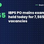 IBPS PO mains exam 2026 held today for 7,565 vacancies