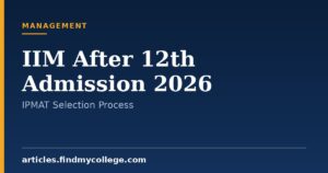IIM After 12th Admission 2026: IPMAT Selection Process and Criteria