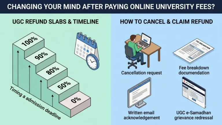 What Happens If You Change Your Mind After Paying the Online University Fee?