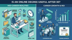Is an Online Degree Useful After 30? What Changes When You Study Mid-Career?
