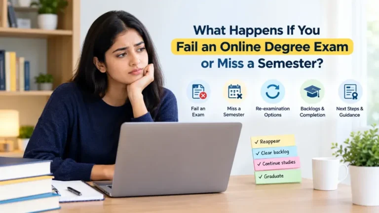 What Happens If You Fail an Online Degree Exam or Miss a Semester?