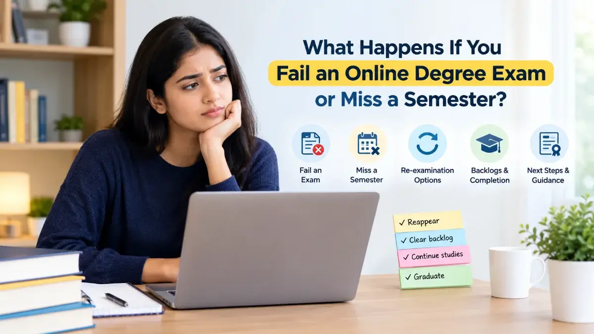 What Happens If You Fail an Online Degree Exam or Miss a Semester?