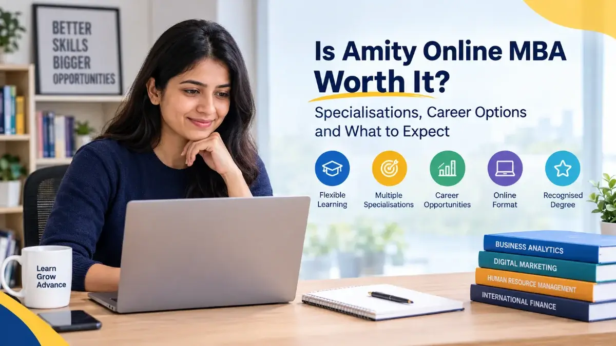 Is Amity Online MBA worth it?
