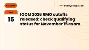 IOQM 2026 RMO cutoffs released: check qualifying status for November 15 exam