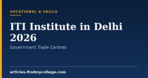 Top ITI Institutes in Delhi 2026: Govt Trades, Fees and Campuses