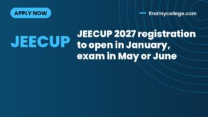 JEECUP 2027 registration to open in January, exam in May or June