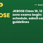 JKBOSE Class 10, 12 winter zone exams begin; check schedule, admit card guidelines