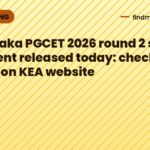 Karnataka PGCET 2026 round 2 seat allotment released today: check results on KEA website