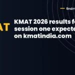 KMAT 2026 results for session one expected soon on kmatindia.com