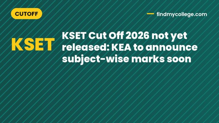 KSET Cut Off 2026 not yet released: KEA to announce subject-wise marks soon