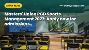 Masters' Union PGD Sports Management 2027: Apply now for admissions
