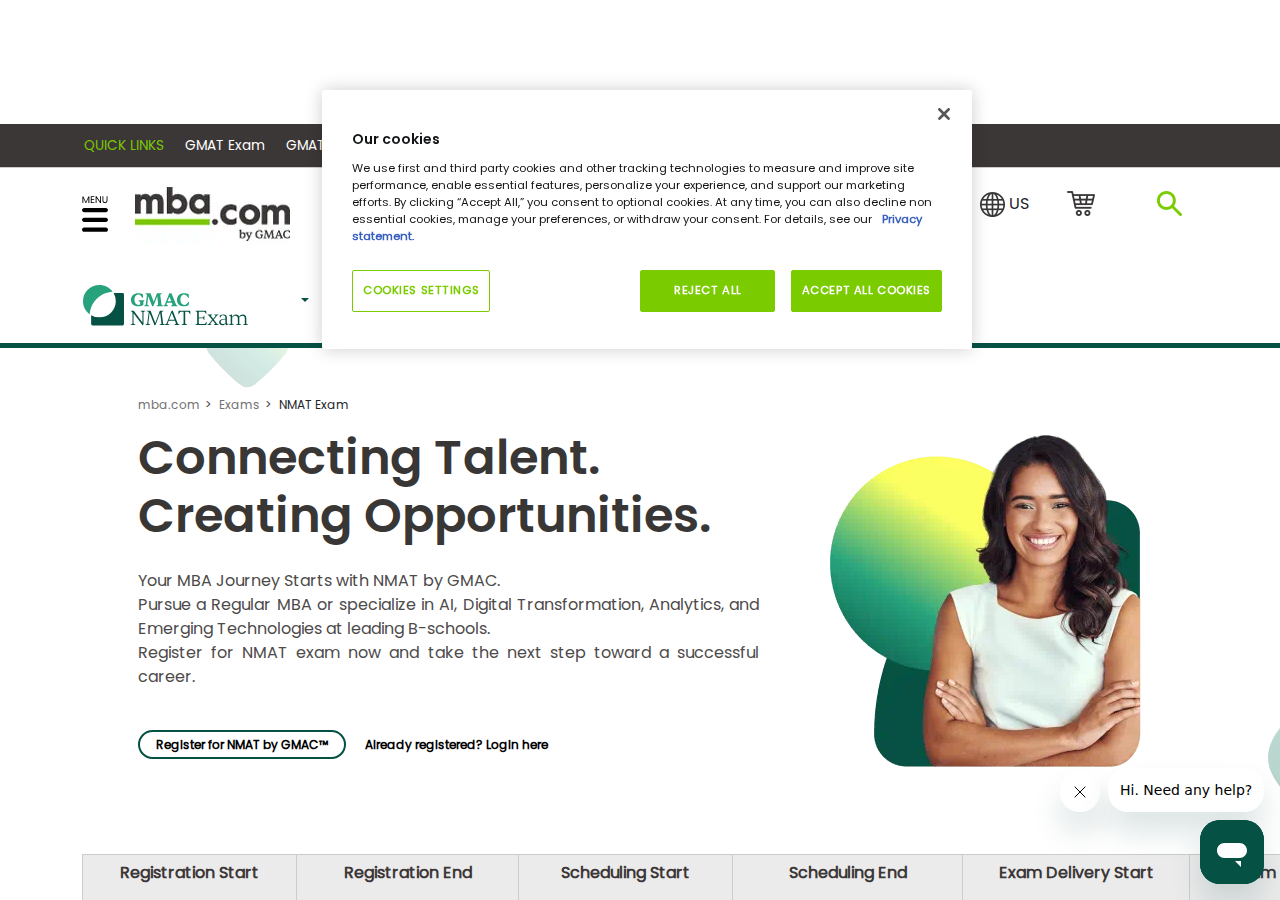mba.com/exams/nmat homepage