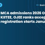 MCA admissions 2026 Odisha: KIITEE, OJEE ranks accepted; registration starts January 27