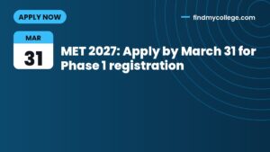 MET 2027: Apply by March 31 for Phase 1 registration
