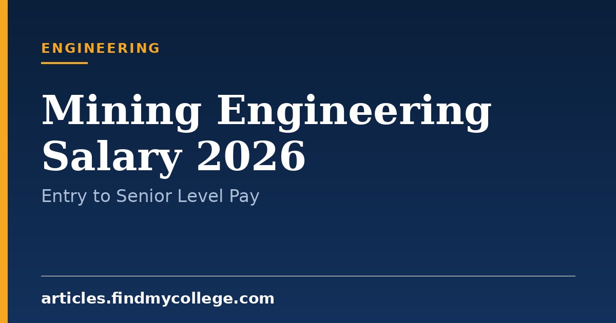Mining Engineering Salary 2026: Freshers, Sector & Experience Pay