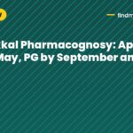 Namakkal Pharmacognosy: Apply for UG by May, PG by September annually