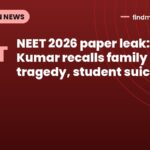 NEET 2026 paper leak: Rajesh Kumar recalls family tragedy, student suicides
