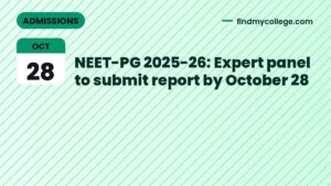NEET-PG 2025-26: Expert panel to submit report by October 28