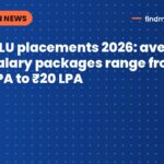 NLU placements 2026: average salary packages range from ₹7 LPA to ₹20 LPA