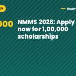 NMMS 2026: Apply online now for 1,00,000 scholarships