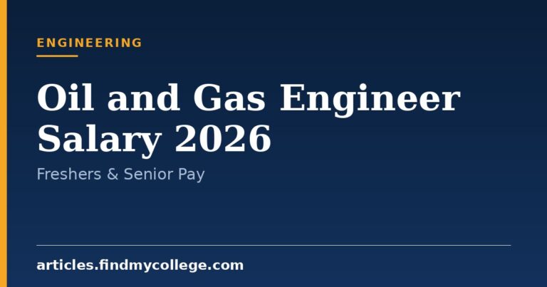Oil and Gas Engineer Salary in India 2026: Pay Scale by Role