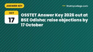 OSSTET Answer Key 2026 out at BSE Odisha: raise objections by 17 October