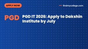 PGD IT 2026: Apply to Dakshin Institute by July