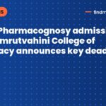 PhD in Pharmacognosy admissions 2026: Amrutvahini College of Pharmacy announces key deadlines