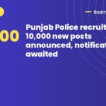 Punjab Police recruitment: 10,000 new posts announced, notification awaited