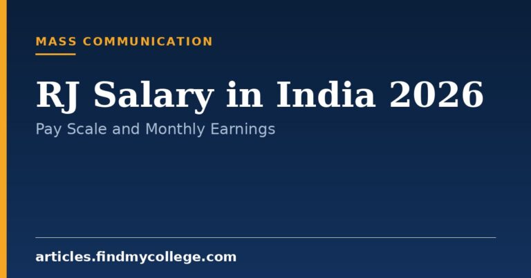 RJ Salary in India 2026: Pay Scale, Roles and Career Growth