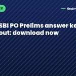 SBI PO Prelims answer key 2026 out: download now