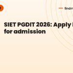 SIET PGDIT 2026: Apply by July for admission