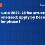 SJCC 2027-28 fee structure released; apply by December 6 for phase 1