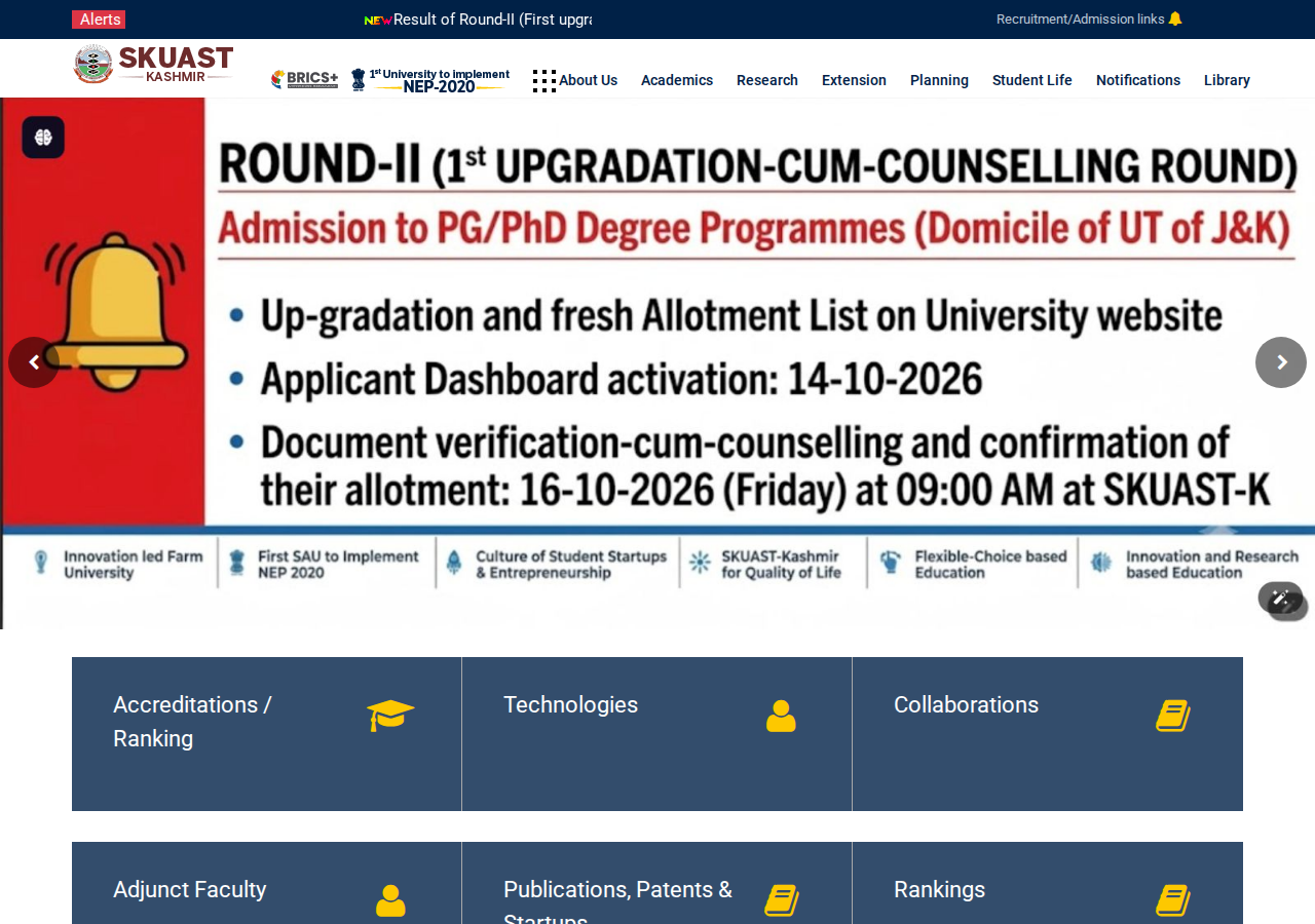 Official notification screenshot