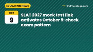 SLAT 2027 mock test link activates October 9: check exam pattern