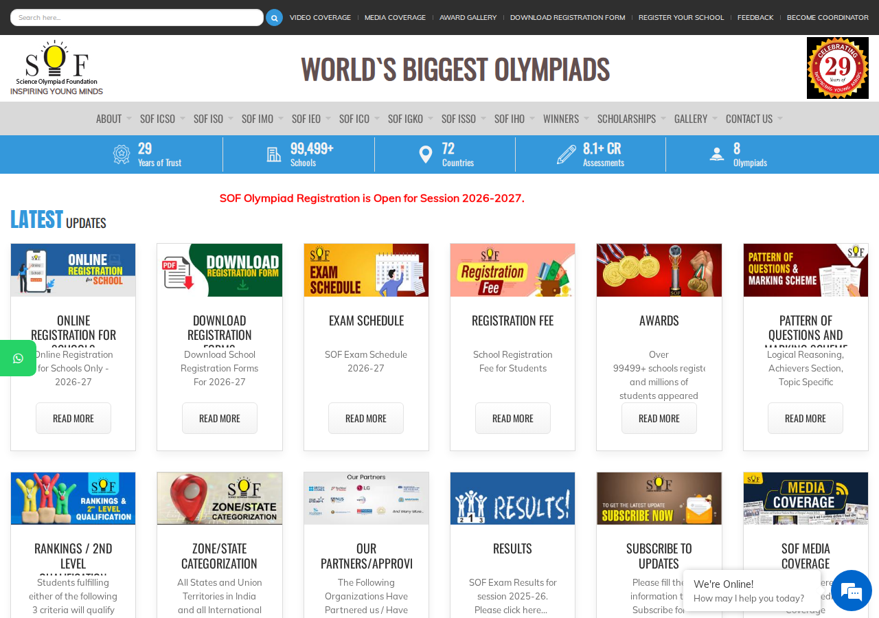 sofworld.org homepage
