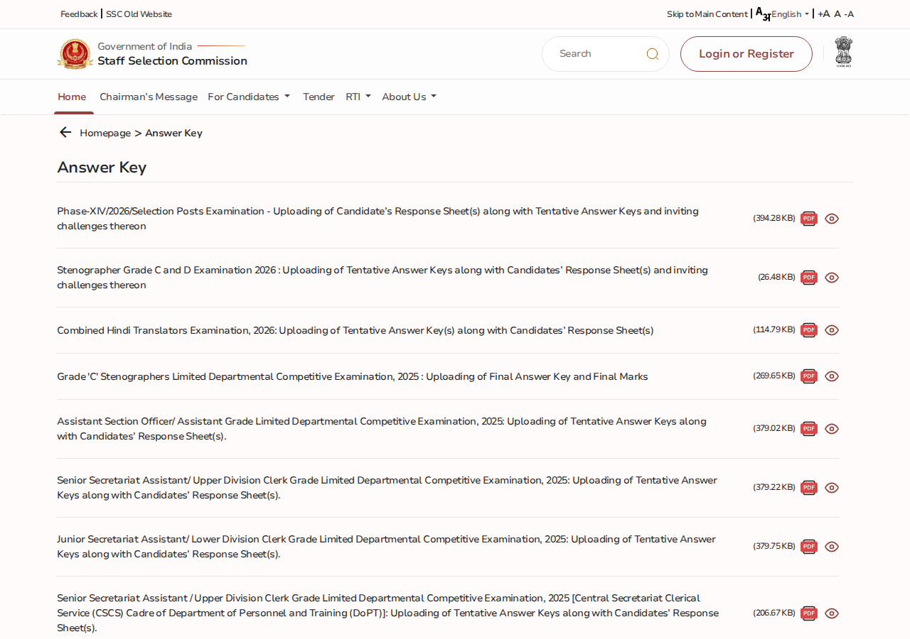 Official notification screenshot
