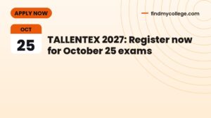 TALLENTEX 2027: Register now for October 25 exams