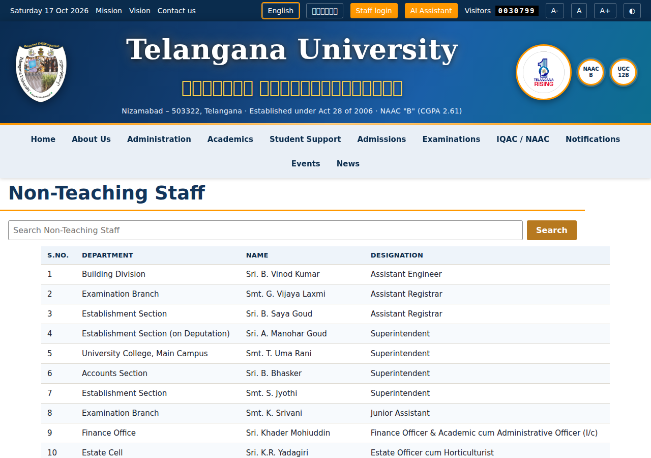Official notification screenshot