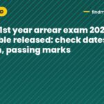 TN HSE 1st year arrear exam 2027 timetable released: check dates, pattern, passing marks