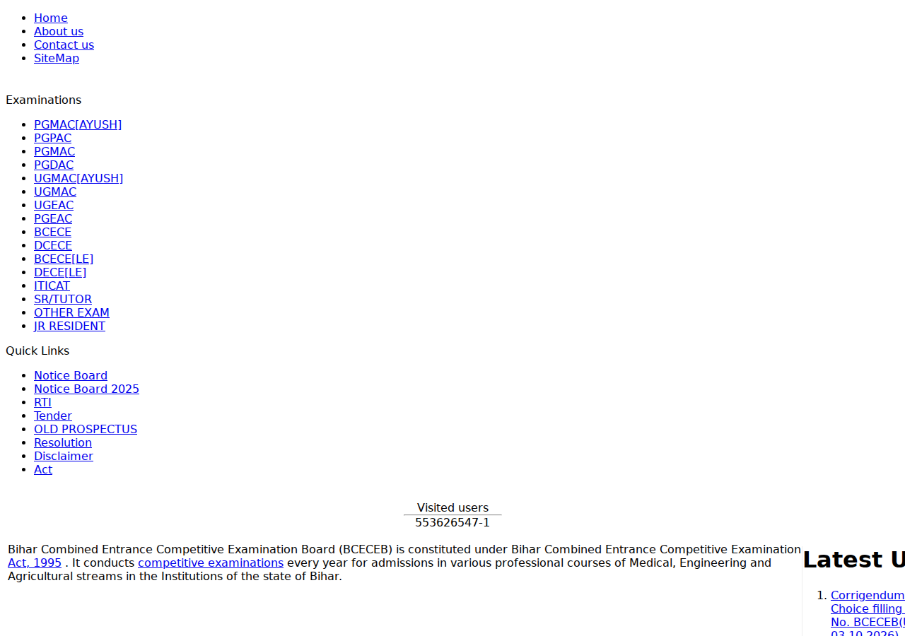 Official notification screenshot