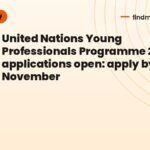 United Nations Young Professionals Programme 2026 applications open: apply by 30 November